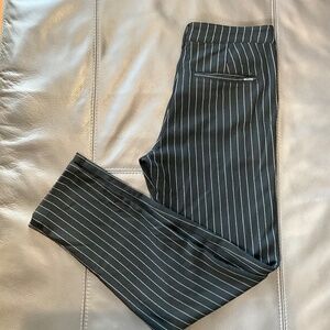 Hollister 30x32 Skinny Chino Pants Epic Flex Party Hipster Pinstripe Black White